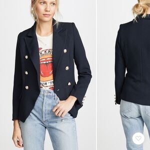 Lioness Palermo Navy Blazer with Gold Accents